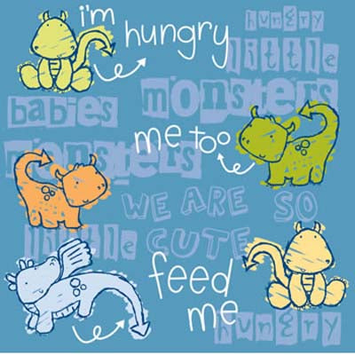 Little Monsters Paper/Oh Boy Collection, Sandylion image 0
