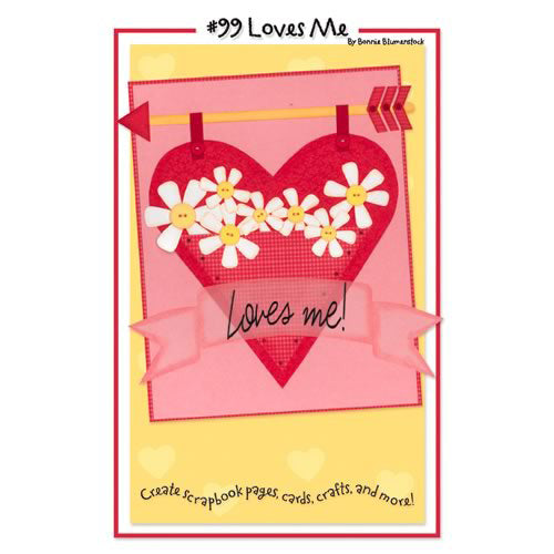 Paper Piecing #99 Loves Me - Pebbles Inc. image 0