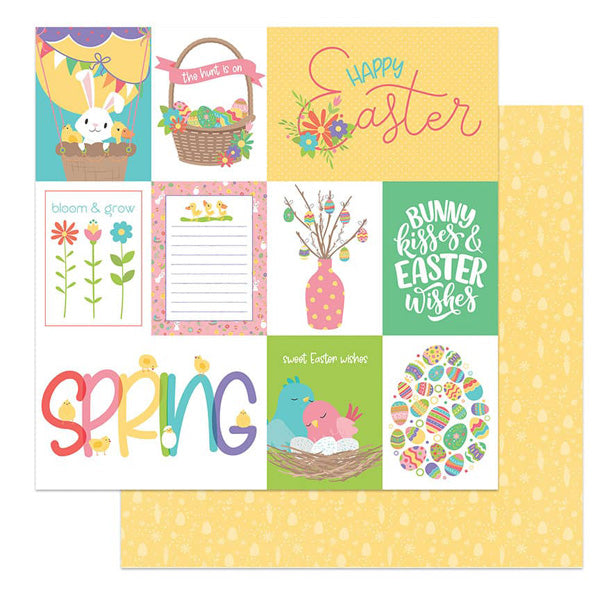 Easter Wishes Paper/Baskets of Bunnies - PhotoPlay image 0