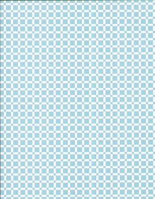 8 1/2 x 11 Aqua Squares Paper image 0