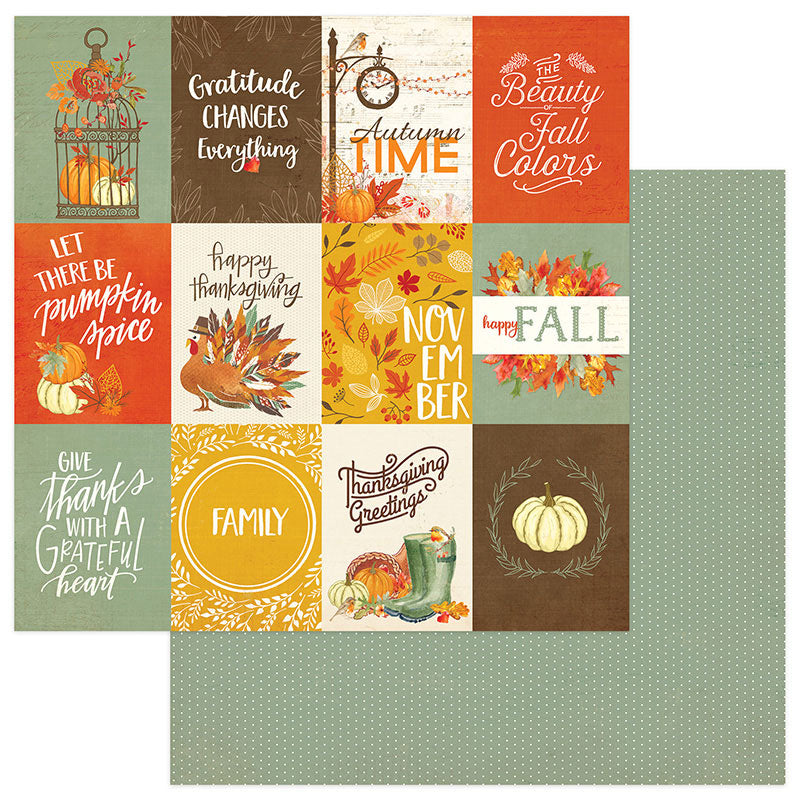 Falling Leaves 3 x 4 Cards Paper - PhotoPlay image 0