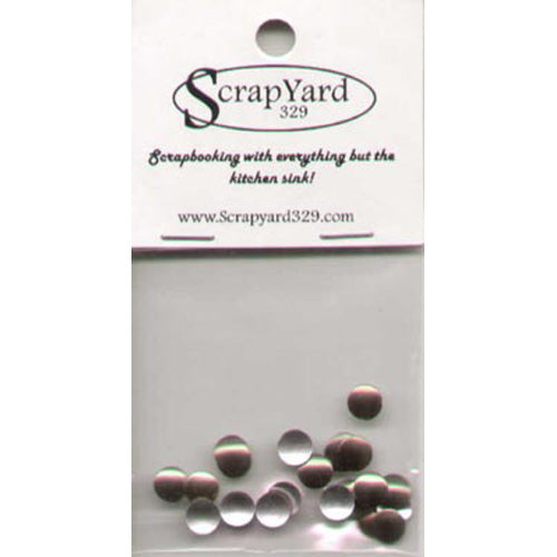Small Antique Circles Metal Embellishments / Scrap Yard 329 image 0