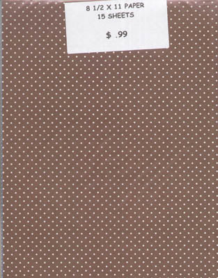 Dots Grab Bag 8 1/2x 11 inch Patterned Paper Pack - 15 Sheets image 0