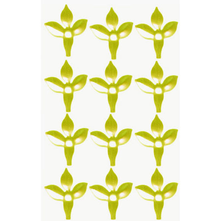 Bright Gold Leaves 2 Metal Eyelets - Carolees Creation image 0
