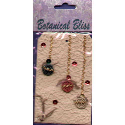 Botanical Bliss Christmas Tag by Dolphin Enterprises image 0