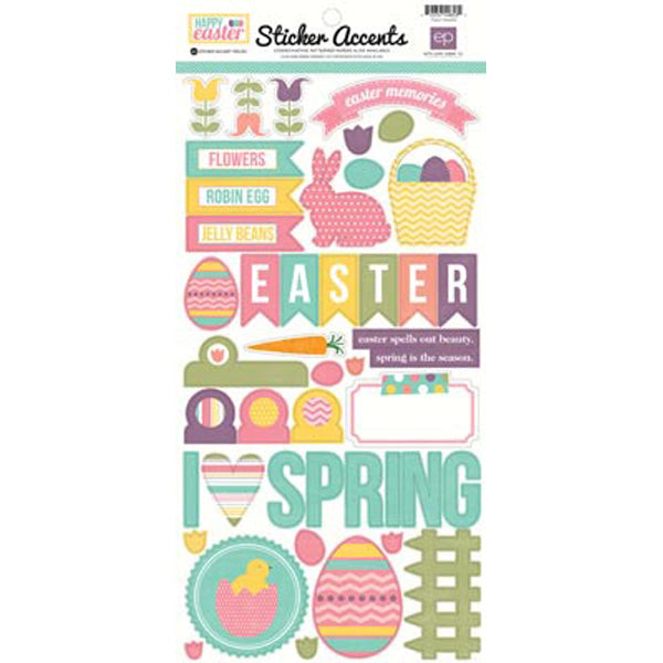 Happy Easter Sticker Accents - Echo Park image 0
