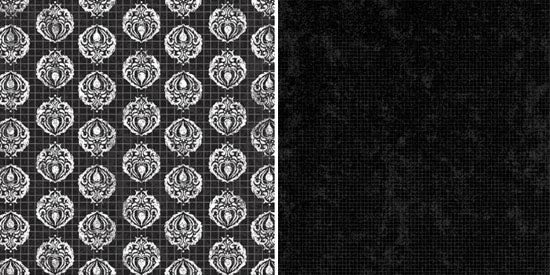 Night Medallions Double-Sided Paper/Lost In Paradise Collection - G.C.D. Studios image 0