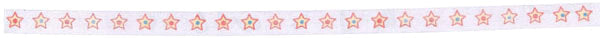 Baby Girl Sheer Stars Ribbon - Carolees Creations/Adornit image 0