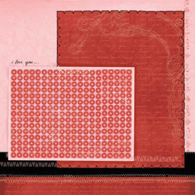 Sweet Block B Paper - Carolees Creations/Adornit image 0