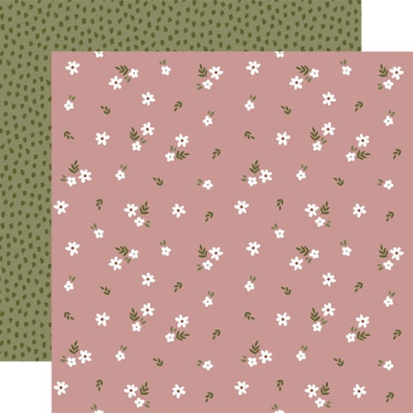 Flower Daydreams Paper/Dream Big Little Girl - Echo Park image 0