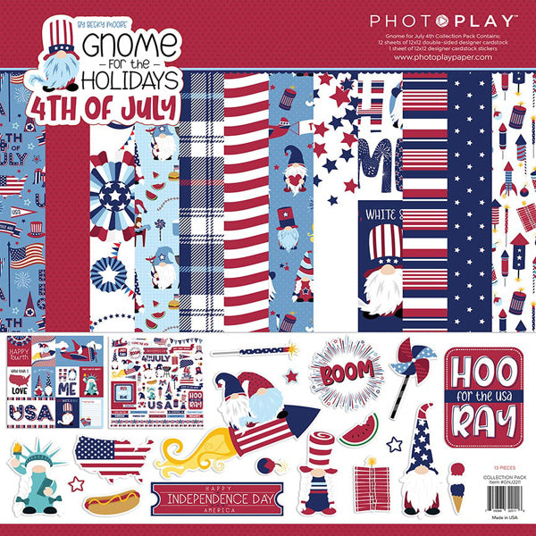 Gnomes for July 4th Collection Pack - PhotoPlay image 0