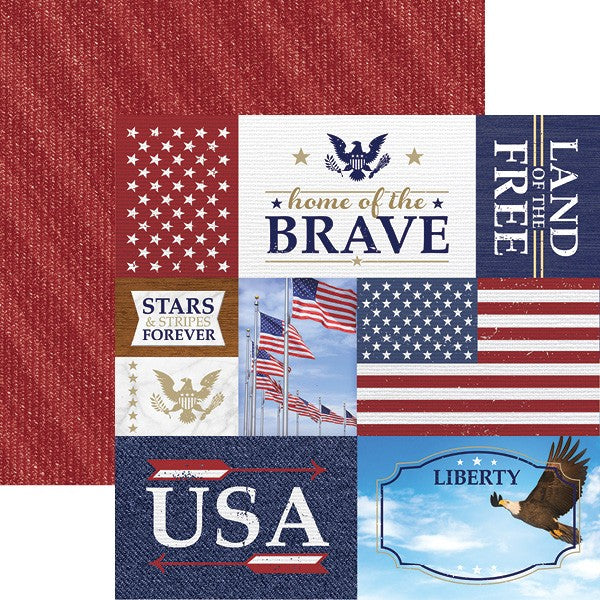 Home of the Brave Tags Paper - Paper House image 0