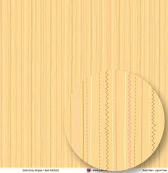Girls Only Stripes Paper - Pebbles Inc. image 0