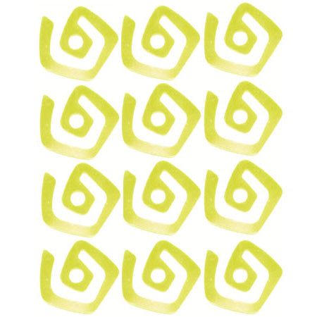 Bright Gold Swirls Metal Eyelets - Carolees Creation image 0