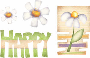 Happy Laser Die Cut - Carolees Creations/Adornit image 0