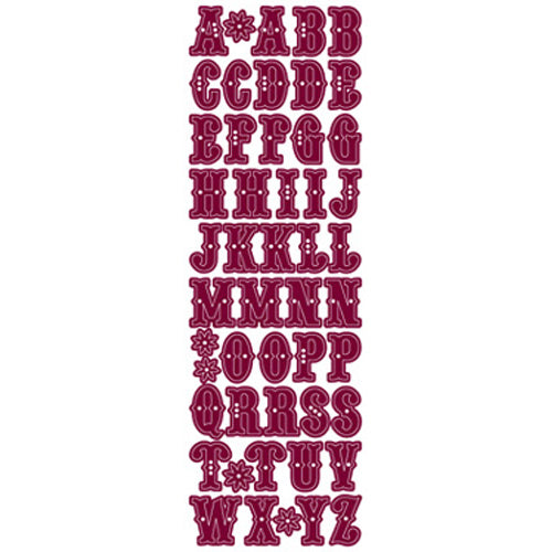 Kelly Panacci Holiday Flocked Alphabet - Sandylion image 0