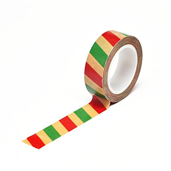 Krafty Christmas Stripe Trendy/Washi Tape - Queen & Co image 0