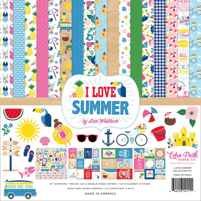 I Love Summer Collection Kit - Echo Park image 0