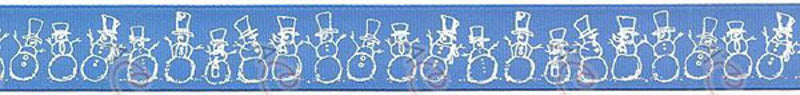 Snowmen Ribbon - Carolees Creations/Adornit image 0