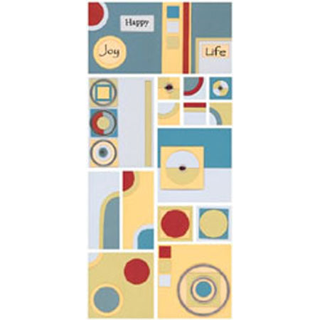 Funky Circles Sticker Sampler - Pebbles Inc. image 0