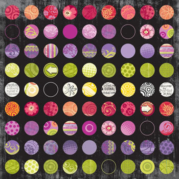 Kelly Panacci Dot Collage Paper - Sandylion image 0