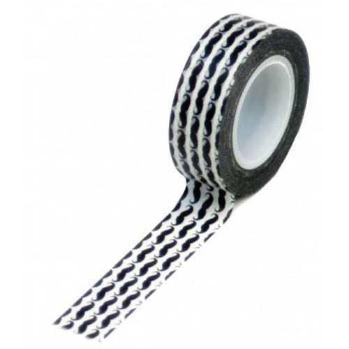 Mustache Trendy/Washi Tape - Queen & Co. image 0
