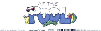 At The Pool Topper / Cock A Doodle image 0