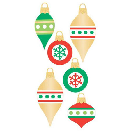 Ornaments 3-D Essentials Sticker, SandyLion image 0