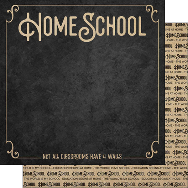 Home School DS Paper - Scrapbook Customs image 0
