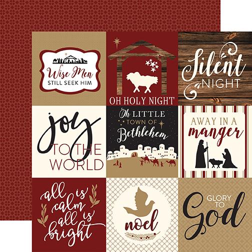 Wise Men Still Seek Him Cut-Outs 4x4 Journaling Cards - Echo Park image 0
