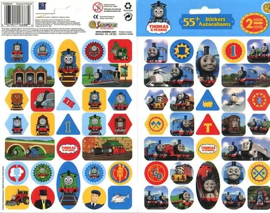 Thomas and Friends FoldOver Stickers, SandyLion image 0
