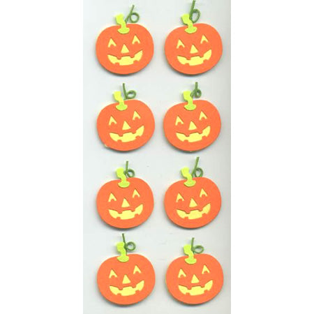 Pumpkins (Halloween) 3-D Essentials Sticker, SandyLion image 0