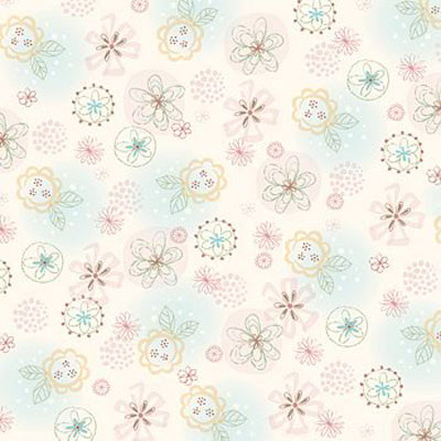 Dreamland Flowers Paper, SandyLion image 0