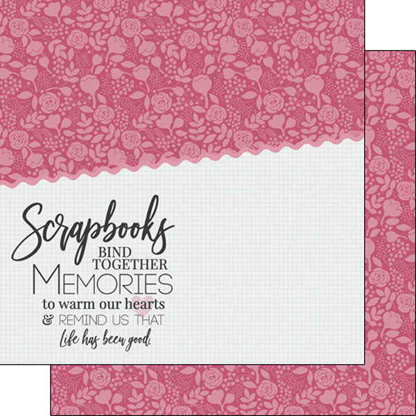 Scrapbooks Bind Together Paper - Scrapbook Customs image 0