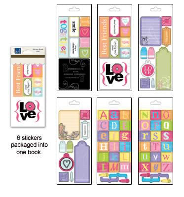 Love Sticker Book - Carolees Creation image 0