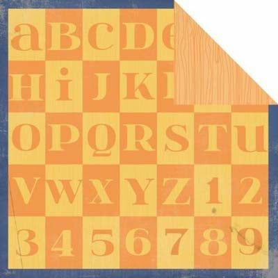 Blocks Double-Sided Paper/Childish Collection - Fancy Pants image 0