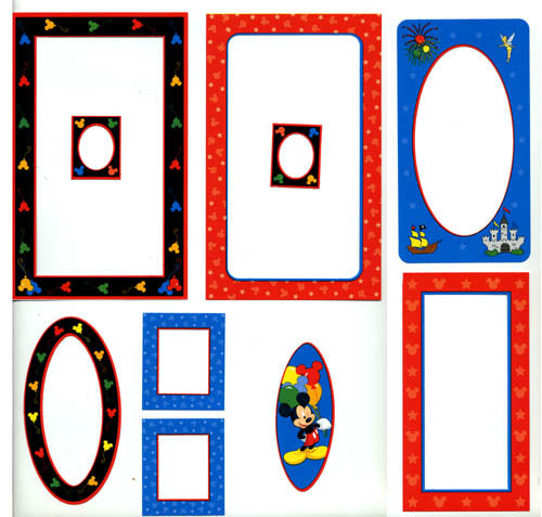 Mickey Theme Park Frames, SandyLion image 0