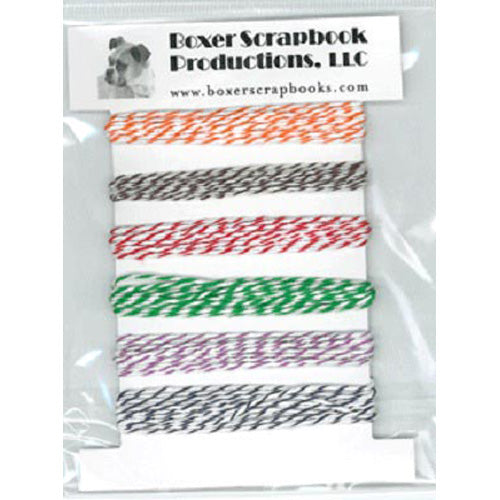6 Pack Brights Twine Assortment Pack - Boxer Scrapbook Prod. image 0