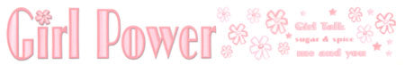 Girl Power Rub Ons - Carolees Creations image 0