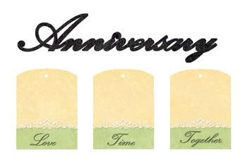 Anniversary Laser Die Cut - Carolees Creations/Adornit image 0
