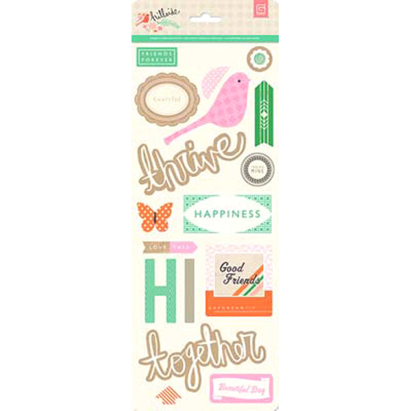 Hillside Chipboard Shapers - Basic Grey image 0