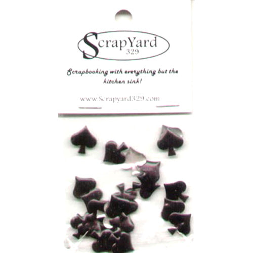 Black Spades Metal Embellishments / Scrap Yard 329 image 0