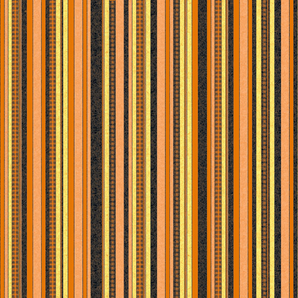 Halloween Stripes Paper - Hot Off the Press image 0