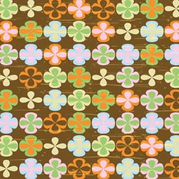 Flower Power Paper - Carolees Creation/Adornit image 0