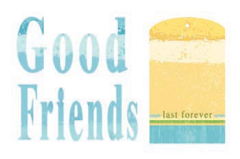 Good Friends Laser Die Cuts - Carolees Creations/Adornit image 0