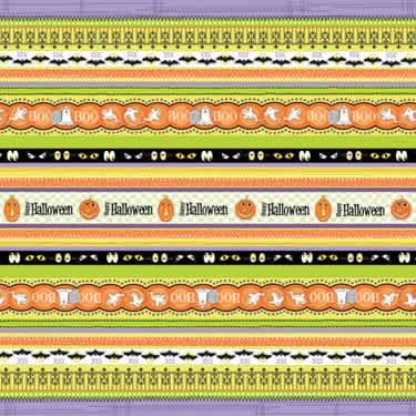 Haunted Stripes 12 X 12 Paper - Carolees Creation image 0