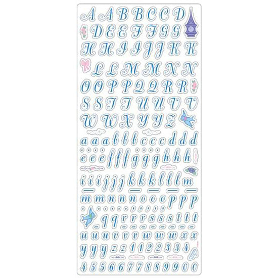 Disney Cinderella Alphabet Sticker, SandyLion image 0