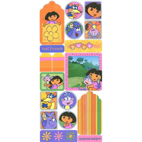 Dora Tag Sticker, SandyLion image 0