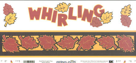 Whirling / Fall Over-all Toppers by EK Success image 0