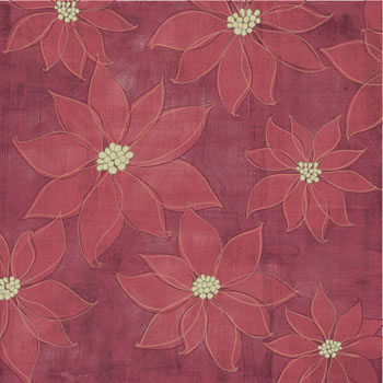 Kelly Panacci Poinsettias Paper - Sandylion image 0